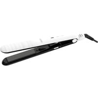 Rowenta OPTILISS II Fer à lisser À chaleur Blanc, Lisseur de cheveux Blanc/Noir, Fer à lisser, À chaleur, Barre de défilement, Forme de baril raide, Tous types de cheveux, Long, Moyen, Court