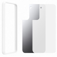 SAMSUNG EF-MS906C coque de protection pour téléphones portables 16,8 cm (6.6") Blanc, Housse/Étui smartphone Blanc/transparent, Coque, Samsung, Samsung Galaxy S22+, 16,8 cm (6.6"), Blanc