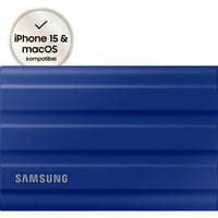 SAMSUNG MU-PE1T0R 1 To USB Type-C 3.2 Gen 2 (3.1 Gen 2) Bleu SSD externe Bleu, 1 To, USB Type-C, 3.2 Gen 2 (3.1 Gen 2), 1050 Mo/s, Protection par mot de passe, Bleu