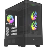 Thermaltake  boîtier midi tower Noir | 2x USB-A | 1x USB-C | RGB | Window