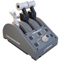 Thrustmaster TCA Quadrant Boeing Edition, Régulateur de poussée Gris, Pc, Xbox One, Xbox Series X|S