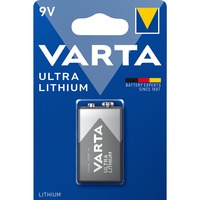 Varta -CR9V Piles domestiques, Batterie Batterie à usage unique, 9V, Lithium, 9 V, 1 pièce(s), 1200 mAh