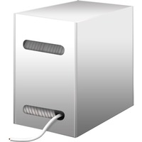 goobay Câble réseau Cat.6, U/UTP Gris