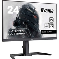 iiyama G-MASTER GB2445HSU-B2 LED display 58,4 cm (23") 1920 x 1080 pixels Full HD Noir 23.8" Moniteur gaming Noir (Mat), 58,4 cm (23"), 1920 x 1080 pixels, Full HD, LED, 1 ms, Noir