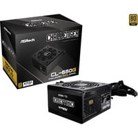 ASRock Challenger CL-650G alimentation 650 watt Noir, 2x PCIe