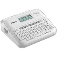 Brother PT-D410 imprimante pour étiquettes Transfert thermique 180 x 180 DPI 20 mm/sec Avec fil TZe QWERTY, Étiqueteuse Blanc, QWERTY, TZe, Transfert thermique, 180 x 180 DPI, 20 mm/sec, Avec fil