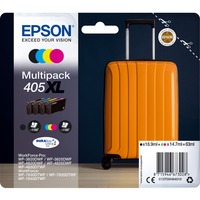 Epson Multipack 4-colours 405XL DURABrite Ultra Ink, Encre Rendement élevé (XL), Encre à pigments, Encre à pigments, 18,9 ml, 14,7 ml, 1 pièce(s)