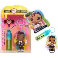 MGA Entertainment Yummiland Lip Gloss Doll Sour Sweeties - Sasha Sourworms, Poupée Mini poupée, Femelle, 4 an(s), Garçon/Fille, Multicolore