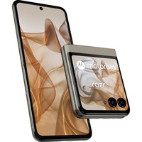 Motorola razr 50 17,5 cm (6.9") Double SIM Android 14 5G USB Type-C 8 Go 256 Go 4200 mAh Sable, Smartphone Beige, 17,5 cm (6.9"), 8 Go, 256 Go, 50 MP, Android 14, Sable