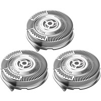 Philips SHAVER Series 5000 SH50 SH50/50 Têtes de rasage de rechange, Tête de rasage Argent, 3 tête(s), Chrome, S5xxx