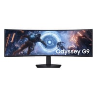 Samsung S49FG916EU 49" Moniteur UltraWide gaming incurvé Noir, 1x DisplayPort, 2x HDMI, 2x USB-A, 144 Hz, 124,5 cm (49"), 5120 x 1440 pixels, Dual QHD, LCD, 1 ms, Noir