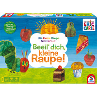 Schmidt Spiele La petite chenille gloutonne : Dépêche-toi, petite chenille !, Jeu de société 