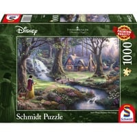 Schmidt Spiele Puzzle Thomas Kinkade : Disney Blanche-Neige 