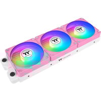 Thermaltake Ventilateur de refroidissement PC CT140 EX Reverse ARGB Sync Rose ventilateurs de boîtier rose fuchsia, 3 pièces, 140 x 140 x 25 mm, PWM