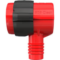 fischer Connecteur de foret creux FHD II Max C, Accessoire aspirateur Rouge/Noir