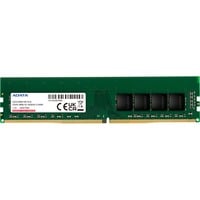 ADATA Premier module de mémoire 4 Go 1 x 4 Go DDR4, Mémoire vive Vert, 4 Go, 1 x 4 Go, DDR4, 2666 MHz, 288-pin DIMM