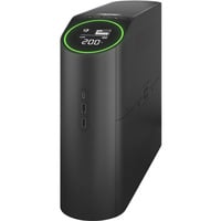 APC Back-UPS Pro BGM2200B-GR - 2200VA/1320 W, 4 prises Schuko et 2 prises C13, 3 chargeurs USB, port de données USB Noir, 4 prises Schuko et 2 prises C13, 3 chargeurs USB, port de données USB, Interactivité de ligne, 2,2 kVA, 1320 W, Sinus, 168 V, 302 V