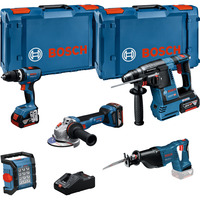 Bosch 0615A5007S, Set d'outils Bleu