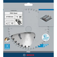 Bosch 2 608 837 748 lame de scie circulaire 15 cm 1 pièce(s) Métal, 15 cm, 2 cm, 1,2 mm, 5000 tr/min, 1,6 mm