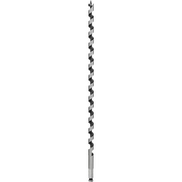 Bosch Mèches à simple spirale, queue six pans, Perceuse queue six pans, Perceuse, Mèche de perçage de tarière, 1,4 cm, 450 mm, Bois dur, Bois tendre, 36 cm
