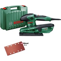 Bosch PSS 200 A 24000 tr/min 200 W, Ponceuse vibrante Vert/Noir, 24000 tr/min, 2 mm, 1 mm, Secteur, 200 W, 125 W