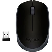 Logitech M171 Black-K souris Ambidextre RF sans fil Optique 1000 DPI Noir, Ambidextre, Optique, RF sans fil, 1000 DPI, Noir