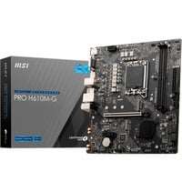 MSI PRO H610M-G carte mère socket 1700 Gb-LAN, Son, µATX