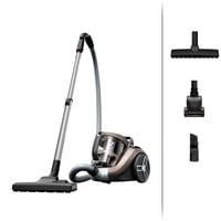 Rowenta Compact Power XXL RO4B50 2,5 L Aspirateur réservoir cylindrique Sec 900 W Sans sac Gris/Noir, 900 W, Aspirateur réservoir cylindrique, Sec, Sans sac, 2,5 L, Filtrage