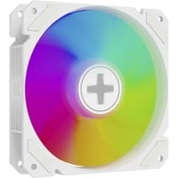 Xilence Performance A+ ARGB 120x120x25 Reverse ventilateur de boîtier Blanc, 120 x 120 x 25 mm, PWM
