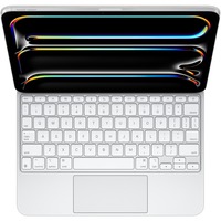 Apple Magic Keyboard pour iPad Pro 11" (M4), clavier Blanc, Layout États-Unis, Mécanique des ciseaux