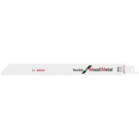 Bosch 2 608 654 981 Lame de scie sauteuse, à chantourner et sabre Lames de scie sabre Bimétal 5 pièce(s) Lames de scie sabre, Epoxy, Fibre de verre, Métal, Tuyau, Profil, Tôle métallique, Bois avec clous, Bimétal, Acier inoxydable, 10-14, 1,8 mm