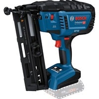 Bosch Cloueur à batterie pour bois GNH 18V-64-2 M Professional solo, 18 volts, Clouteuse Bleu/Noir