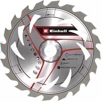 EINHELL Lame de scie circulaire HM, Ø 165 x 20mm, 1,6mm, 20 dents 