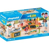 PLAYMOBIL myLife Food Lounge, Jouets de construction 