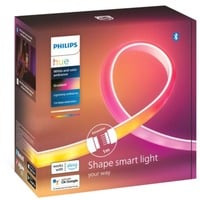 Philips Hue Extension du Gradient Lightstrip Ambiance 1 mètre, Bande LED Philips Hue White and Color ambiance Extension du Gradient Lightstrip Ambiance 1 mètre, Eclairage intelligent par bande, Bluetooth/Zigbee, Blanc, LED, Silicone, Ampoule(s) non remplaçable(s)