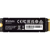 Verbatim Vi7000G 4 To M.2 PCI Express 4.0 NVMe SSD Noir, 4 To, M.2, 7000 Mo/s