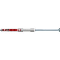 fischer DuoXpand 10x120 T, Cheville Gris clair/Rouge