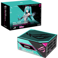 ASUS ROG Thor Platinum III Hatsune Miku Edition alimentation  modulaire 1200 watt Noir, 1x 12V-2x6, 4x PCIe