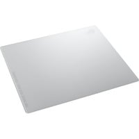 ASUS  ROG Moonstone Ace L, Tapis de souris gaming Blanc, Blanc, Motif, Silicone, Verre trempé, Base antidérapante, Tapis de souris de jeu