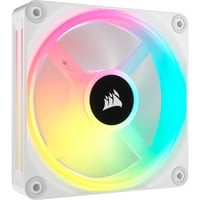 Corsair iCUE LINK QX120 RGB Expansion kit ventilateur de boîtier Blanc, 120 x 120 x 25 mm
