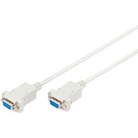 Digitus Câble de connexion Null-Modem Beige