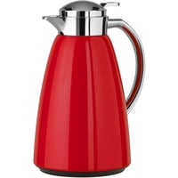 Emsa Thermos CAMPO, 1 litre, Verseuse isotherme Rouge/en acier inoxydable