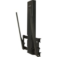 Ergotron Glide Wall Mount, HD, Support mural Noir, HD, 18 kg, 76,2 cm (30"), 152,4 cm (60"), 400 x 400 mm, Réglage de la hauteur, Noir