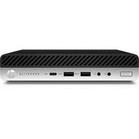 HP EliteDesk 800 G4 DM Reconditionné, Mini PC Noir/Argent