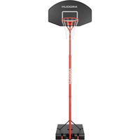 HUDORA Support de basket Start 305, Appareil de fitness Rouge/Noir