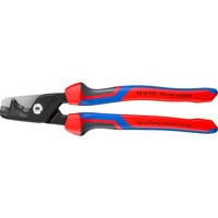 KNIPEX Cisaille à câble StepCut XL 95 12 225, Tenailles de cran Rouge/Bleu