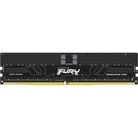 Kingston FURY FURY 16 Go 6400 MT/s DDR5 ECC Reg CL32 DIMM Renegade Pro EXPO, Mémoire vive Noir, 16 Go, 1 x 16 Go, DDR5, 288-pin DIMM, Noir