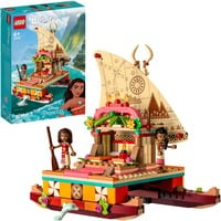 LEGO Disney Princesse - Le bateau de découverte de Vaiana, Jouets de construction 