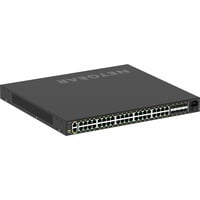 Netgear GSM4248PX-100EUS commutateur réseau Géré L2/L3/L4 Gigabit Ethernet (10/100/1000) Connexion Ethernet, supportant l'alimentation via ce port (PoE) Noir, Switch Géré, L2/L3/L4, Gigabit Ethernet (10/100/1000), Connexion Ethernet, supportant l'alimentation via ce port (PoE), Grille de montage