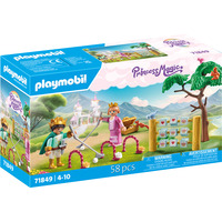 PLAYMOBIL Princess Magic Enfants royaux dans le jardin de jeu, Jouets de construction 